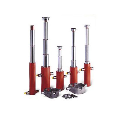 چند سیلندر روغن هیدرولیک تلسکوپی برای کامیون کامیون و کامیون کمپرسی و دامپر