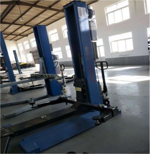 SP40 Capacity 2500kg 1 Post Vehicle Lift With Bottom Bar - Electrical